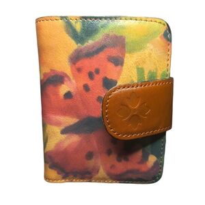 NWT~PATRICIA NASH “IBERIA” LEATHER BIFOLD WALLET